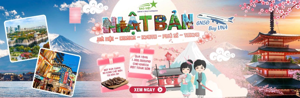 Banner tour Nhật Bản 6N5Đ